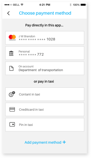 In-app payments